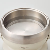 【アウトレット】アピックスインターナショナル 鍋 おひとりさまカット野菜鍋 アイボリー AEP-174 1台