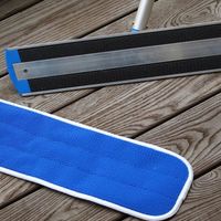 【アウトレット】MQ・Duotex プレミアムモップクロス47cm ホワイト 交換用 1枚 イーオクト　マイクロファイバーモップ