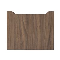 YAMAZEN 木目調 ファイルボックス 紙製 A4 ヨコ 取っ手付き 収納幅100mm NPF-1026(BR) 1セット(1個×3)