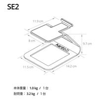 Kanto Audio デスクトップスピーカースタンド/ブラック SE2-BLACK 1ペア(2個)（直送品）