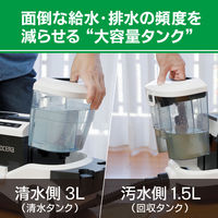 京セラ インダストリアルツールズ リンスクリーナー KRC800 1台