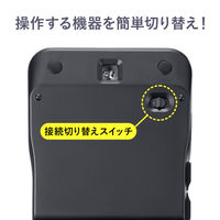 サンワサプライ 静音Bluetooth5.0 IR LEDマウス（5ボタン・薄型） MAーBIS5116BK 1個