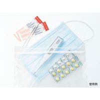 生産日本社 チャック付き袋 ユニパックGP A-4カラーチャック白 17304 1ケース(15000個(100個×150))（直送品）