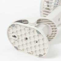 2WAYクリップファン アイボリー LAKOLE/ラコレ