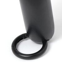 カラビナ付きハンディファン ブラック LAKOLE/ラコレ