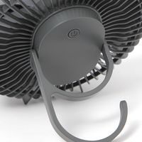 2WAYビックファン チャコール LAKOLE/ラコレ