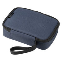 サンワサプライ  トラベル小物ポーチ（W195×D135×H55mm・ネイビー） IN-AD11NV（直送品）
