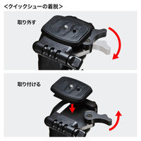 サンワサプライ  マルチスタンド（3段タイプ） DG-CAM21N（直送品）