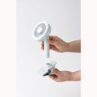 BRUNO ポータブルクリップライトファン（ブルーグレー） BDE035ーBGY 1個