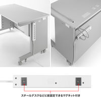 サンワサプライ 抜け止めシャッタータップ(3P・7個口・5m) TAP-F37SH-5Z 1本