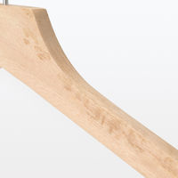 無印良品 節あり木製ハンガー 約幅４３ｃｍ ５本組 良品計画