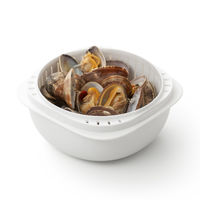 吉川国工業所 蒸気であたためる冷凍ごはん容器2個組　Ｇｒ ＬＢＫー21*2Ｐ_Ｇｒ 1セット