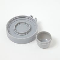 持ち手付きサラダボトル グレー LAKOLE/ラコレ