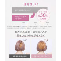 SALONIA（サロニア）　グロッシーケアドライヤー ホワイト I-ne