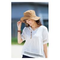 コジット とびにくい洗えるサファリハット ベージュ 1セット(96個)（直送品）