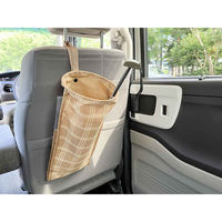 オカトー 傘ホルダー 車 リング付き傘カバー matka 吊り下げ ベージュ 411976 1個（直送品）