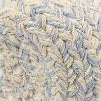 コットンカラー編み ポットS ブルー studio CLIP