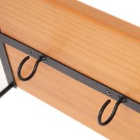 ウッド×アイアン マグシェルフ ナチュラル studio CLIP