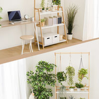 武田コーポレーション ハンガー付き プランターラック3段 W60 LN-E-HPR60 1箱(1個入)（直送品）