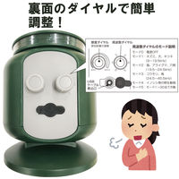 comcon ダブル超音波 猫よけ 猫除け 対策 動物 撃退器 野良猫 ソーラー CV-200 1セット（1台×2）（直送品）