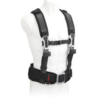 TJMデザイン セフサスペンダーA フリーサイズ 黒 SFSAF-BK 1個（直送品）