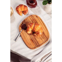 TRAMONTINA サービングディッシュ チーク 24×20cm 13417/051 1個（直送品）