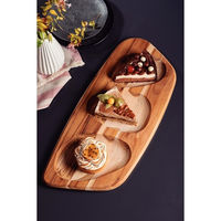 TRAMONTINA デコレーションディッシュ チーク 54×24cm 13421/051 1個（直送品）