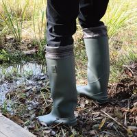 阪神素地 フォレストブーツ ブラックL GC5630 1足（直送品）