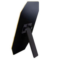 パラデック スタンド&ウォールミラー 真鍮ミラー 15×27.5cm 八角形 オディエ 450696 1個（直送品）