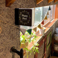 ウォールライト テーブルライト LIGHT BOX SIGN 専用デザインシート 2枚入り HappyHour 454232 1個（直送品）