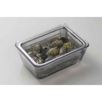 下村企販 耐熱クリアバット&ザル 9点セット 蓋付き 日本製 465242 1個（直送品）