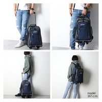 スワン CAPTAIN STAG キャリーバッグ 1242 33L~48L オレンジ 1個（直送品）