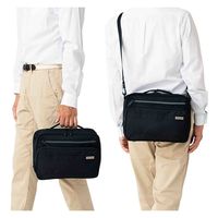 スワン Robert Klein エアライト 横ショルダー L 8709 ブラック 1個（直送品）