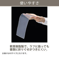 アスクル カードケース ソフトタイプ A3  1箱（20枚） オリジナル