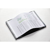 キングジム カキコ ジャバラホルダー 8605-BK 1セット(1冊×10)