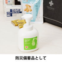 【ドライシャンプー】お湯のいらない泡シャンプー　アスクル×ハビナース　詰替え　1個（800ml）　清拭剤　清拭料　介護　防災　 オリジナル