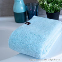 オカ　プリスベイスウィル　フェイスタオル　グリーン　80643　1枚（直送品）