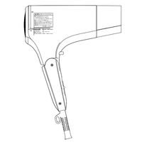 マクセル Angelique マイナスイオンヘアドライヤー グレー MXDR-300A-GY 1台