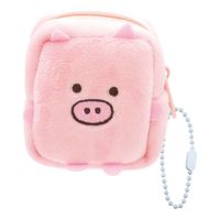 三洋堂 ふわふわアニマルＣＵＢＥポーチ 4527 1袋（8個）