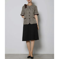 ボンマックス オーバーブラウス ブラウン 21号 AJ0862 AJ0862-35-21G 1着（直送品）