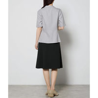 ボンマックス オーバーブラウス ライトグレイ 17号 AJ0864 AJ0864-2-17G 1着（直送品）