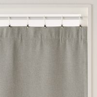 無印良品 防炎 遮光性 ドビー織りノンプリーツカーテン 幅１００×丈１０５ｃｍ用 ベージュ 1セット（1枚×2） 良品計画