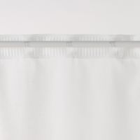 無印良品 ポリエステルスラブボイルノンプリーツカーテン 幅１００×丈１０３ｃｍ用 オフ白 1セット（1枚×2） 良品計画