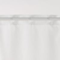 無印良品 ポリエステルスラブボイルノンプリーツカーテン 幅１００×丈１７６ｃｍ用 オフ白 1セット（1枚×2） 良品計画