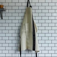 DEAN&DELUCA（ディーン&デルーカ） ジャガードエプロン ブラック×ナチュラル 4580379231664 1個