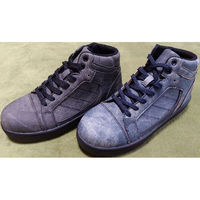 ケイゾック GK撥水ミッドカットセーフティー ブラック 26.5cm GKS-51 1足（直送品）