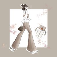 （7ヵ月から）アスター おでかけストローマグ 320 ベージュ 390ml 1個 リッチェル