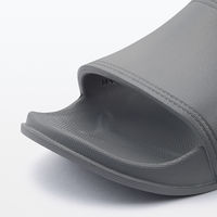 無印良品 一体成型 足なりサンダル ２４．５～２５．０ｃｍ チャコールグレー 良品計画