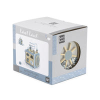 labellabel アクティビティキューブ ブルー 1個 エデュテ おもちゃ 12か月～