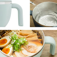 武田コーポレーション ハンドル付き即席ラーメンメーカー HDLNDL-GR 1箱(12個入)（直送品）